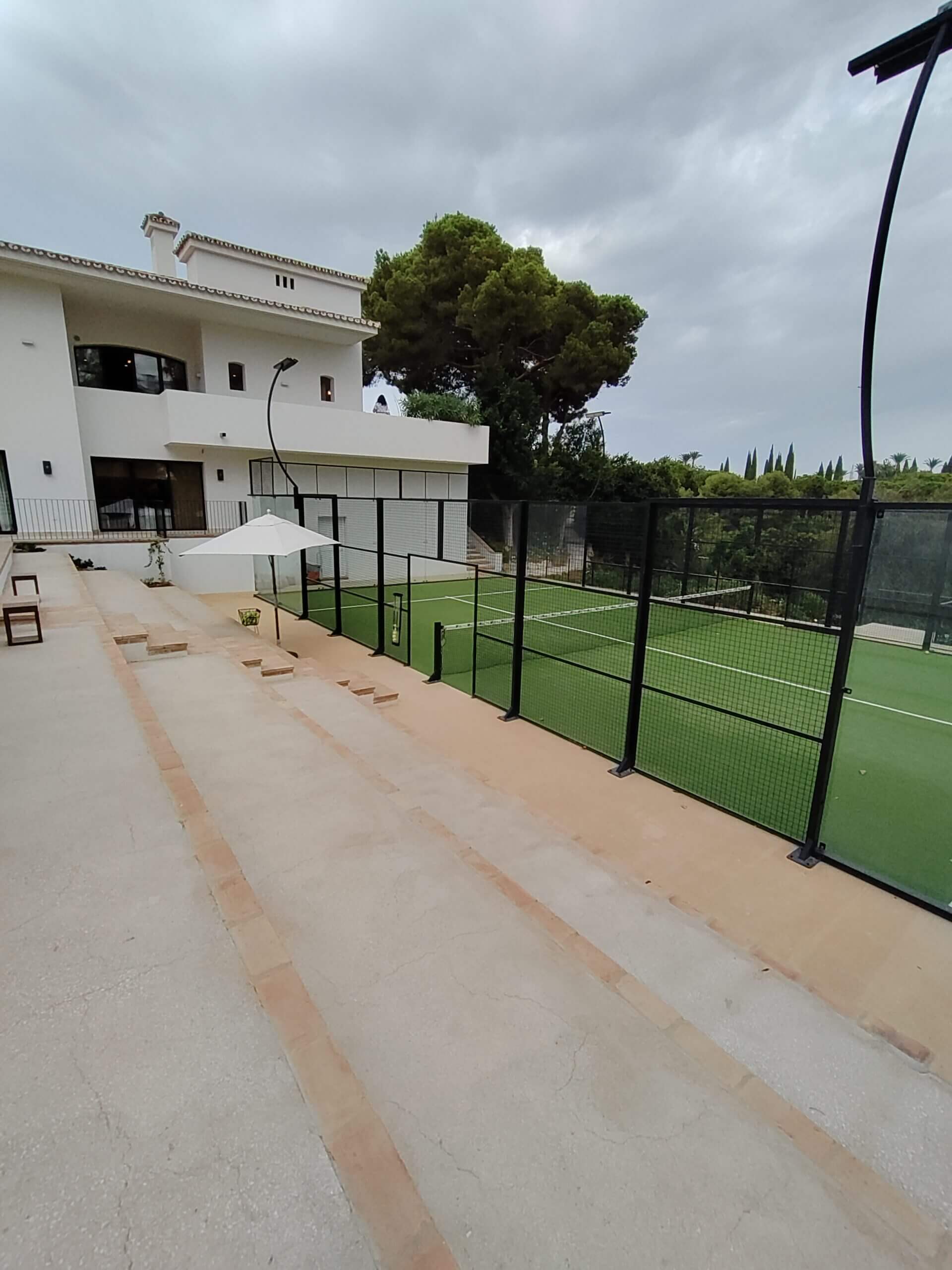 Padelbane villa Marbella