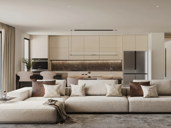 Emrald View Club Residences livingroom 2