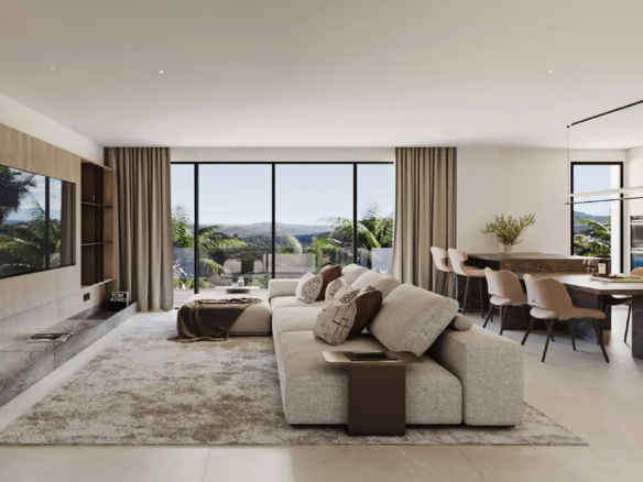 Emrald View Club Residences livingroom