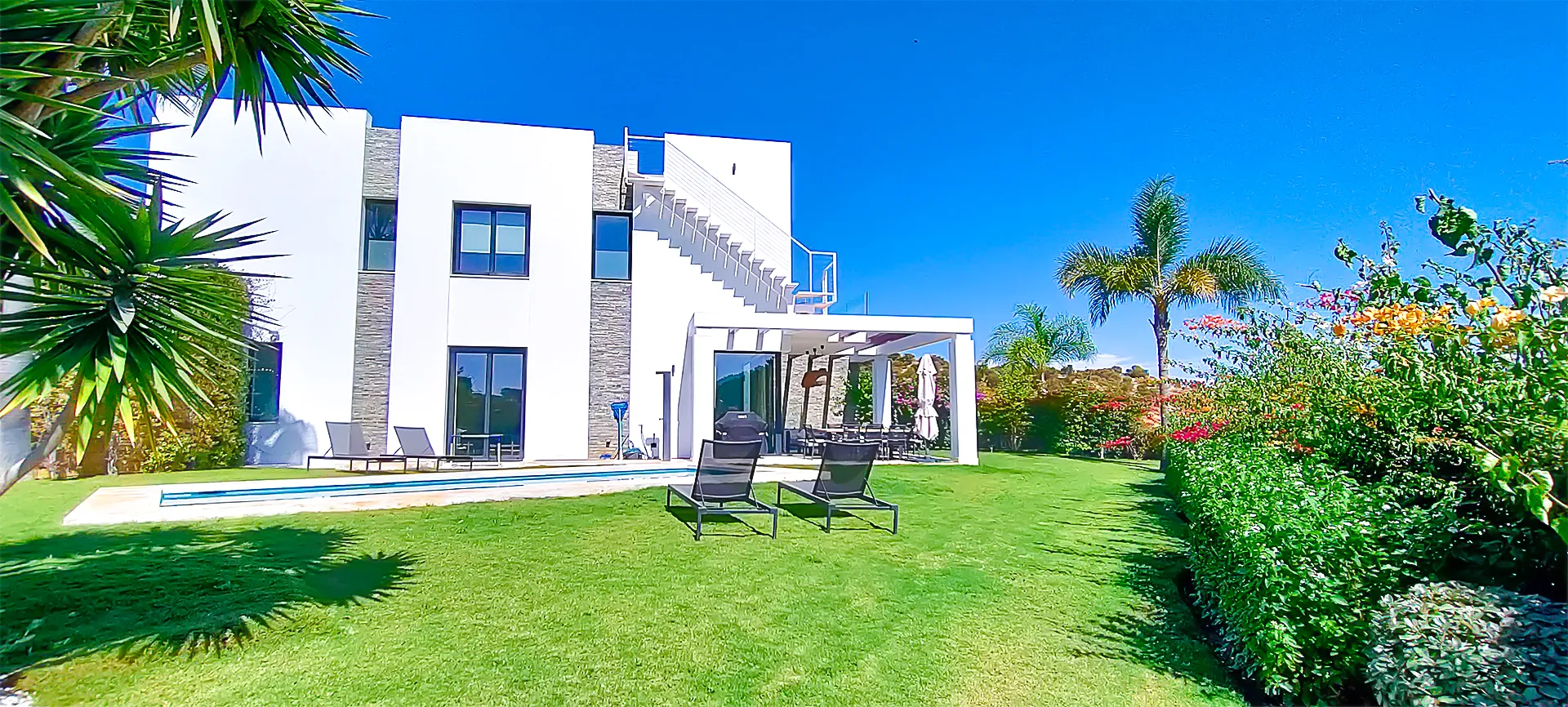 Green Hill 14 seen from garden