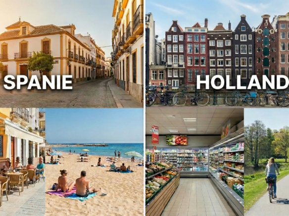 Spanje vs Nederland Kosten van levensonderhoud vastgoedprijzen