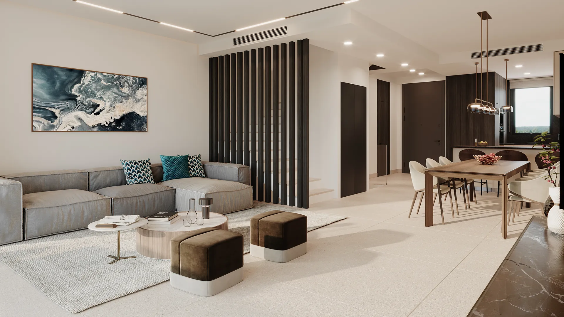 Open Plan Living Dining Elviria