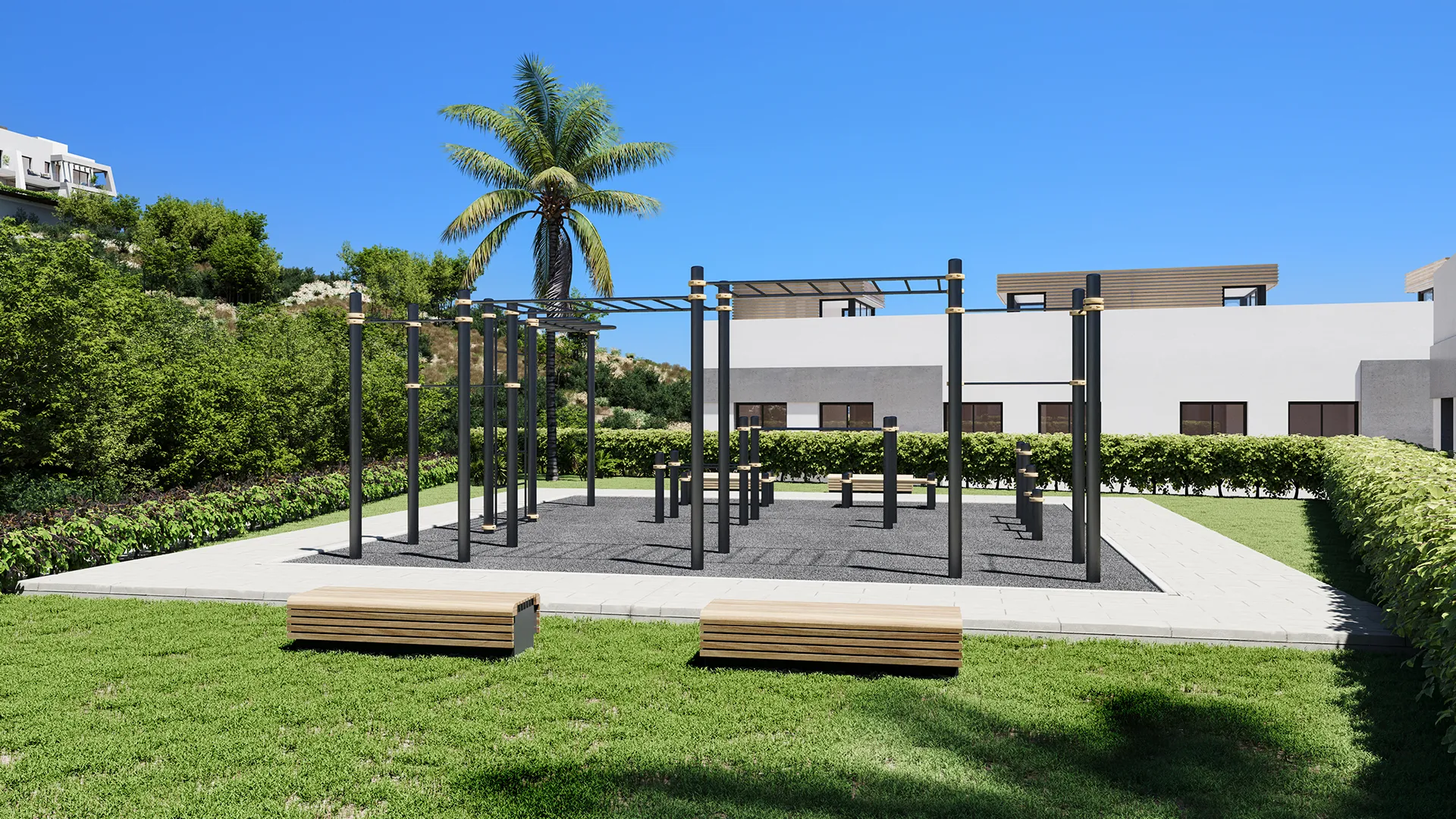 Outdoor Fitness Area Elviria