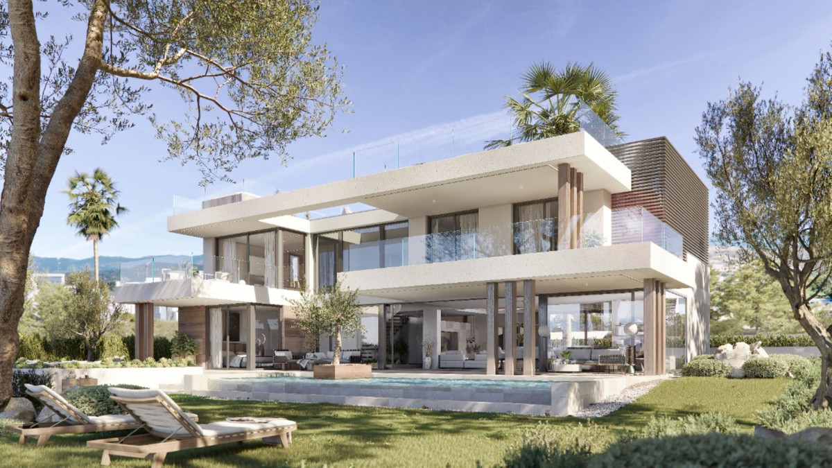 Azahar Nature – Sotogrande - moderne luksusvilla med pool, have og tagterrasse i Sotogrande, Cádiz