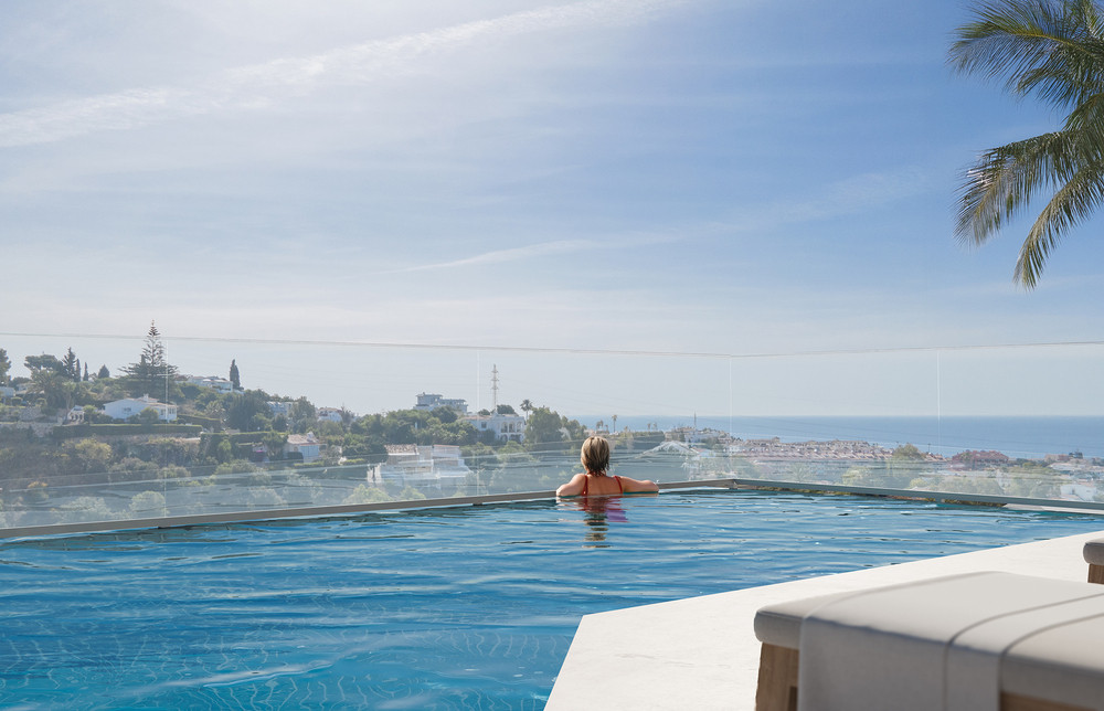 Belvedere Collection – Fuengirola - infinity-pool med panoramaudsigt over Costa del Sol-kysten