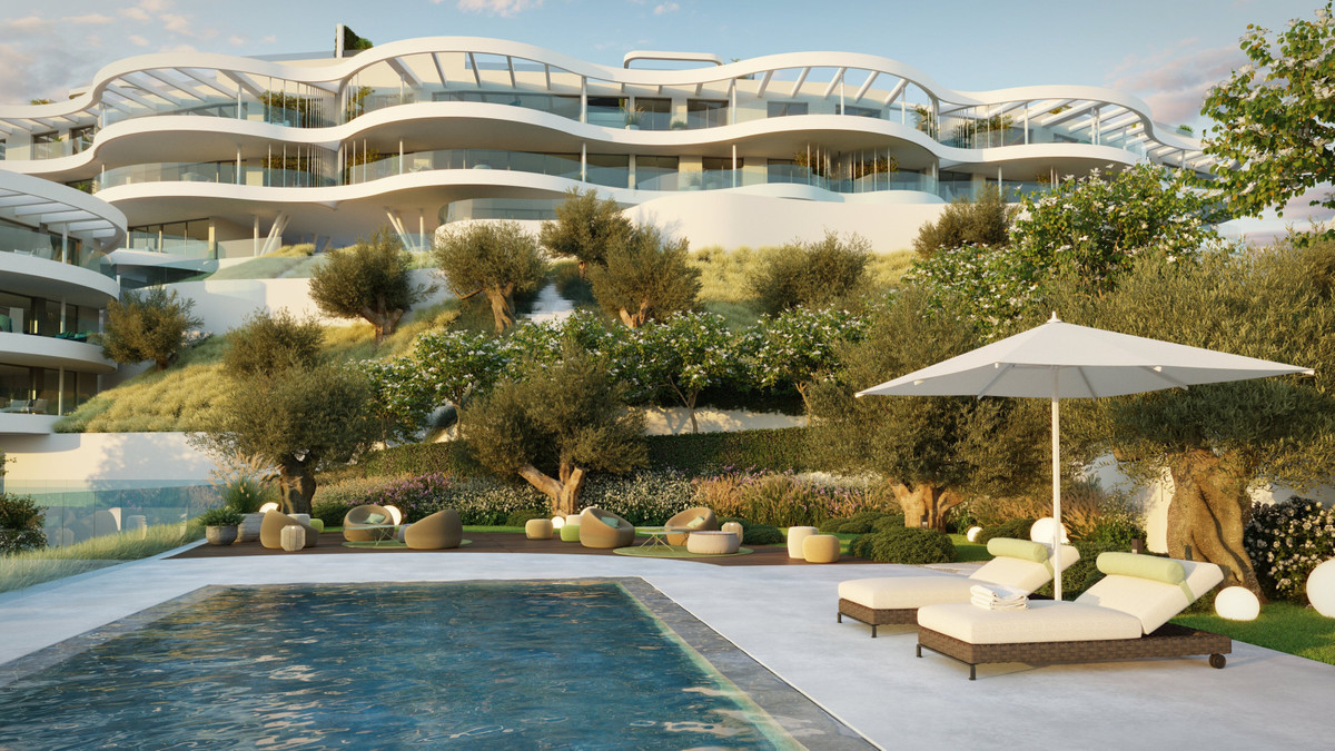 The View Marbella Phase 1 – Marbella - luksusejendom med bølgefacade, landskabshaver og udendørs pool