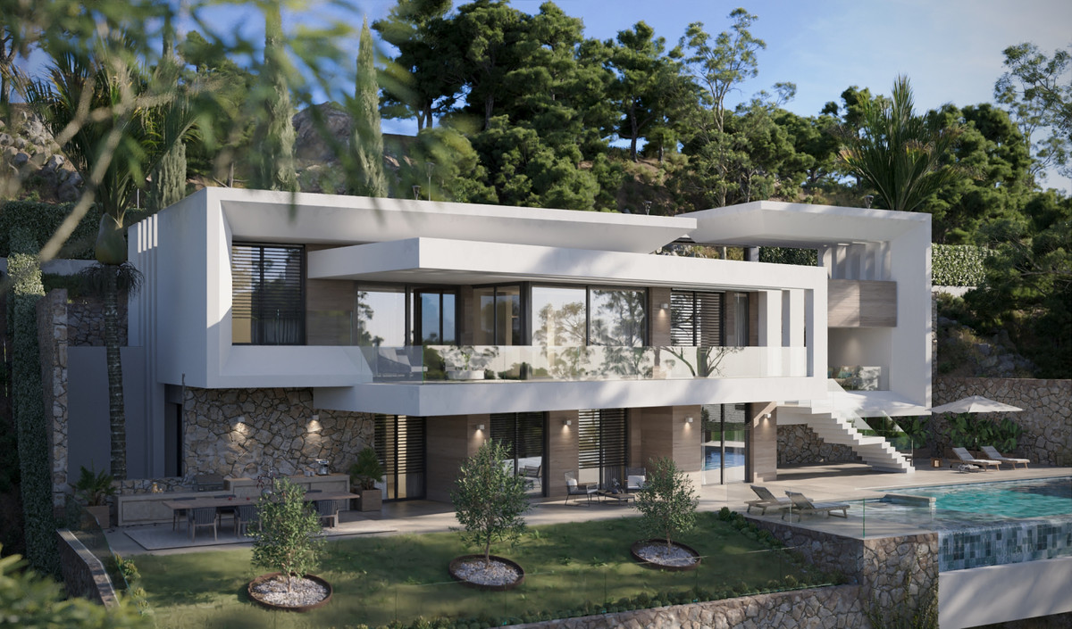 VILLA EVANIA Europa Golf – La Cala Golf - Moderne Luxusvilla mit Pool, Terrassen und gepflegtem Garten