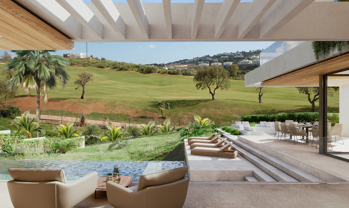 VILLA SELENE Europa Golf – La Cala Golf - luxury terrace with infinity pool and golf course views